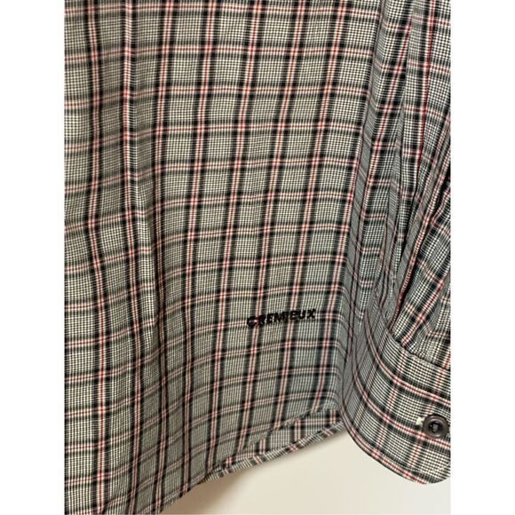 Daniel Cremieux Men's Plaid Cotton Long Sleeve Button-Down Shirt Gray Medium - Picture 6 of 9